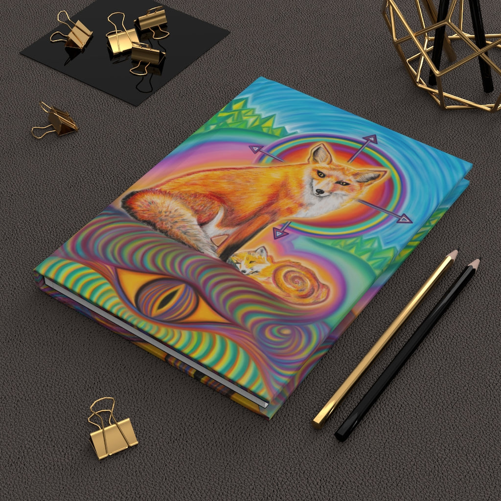 "Fox Medicine" Hardcover Journal