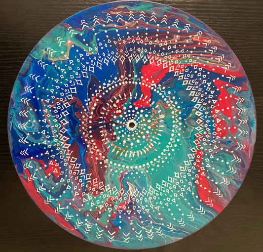 Vinyl Mandala