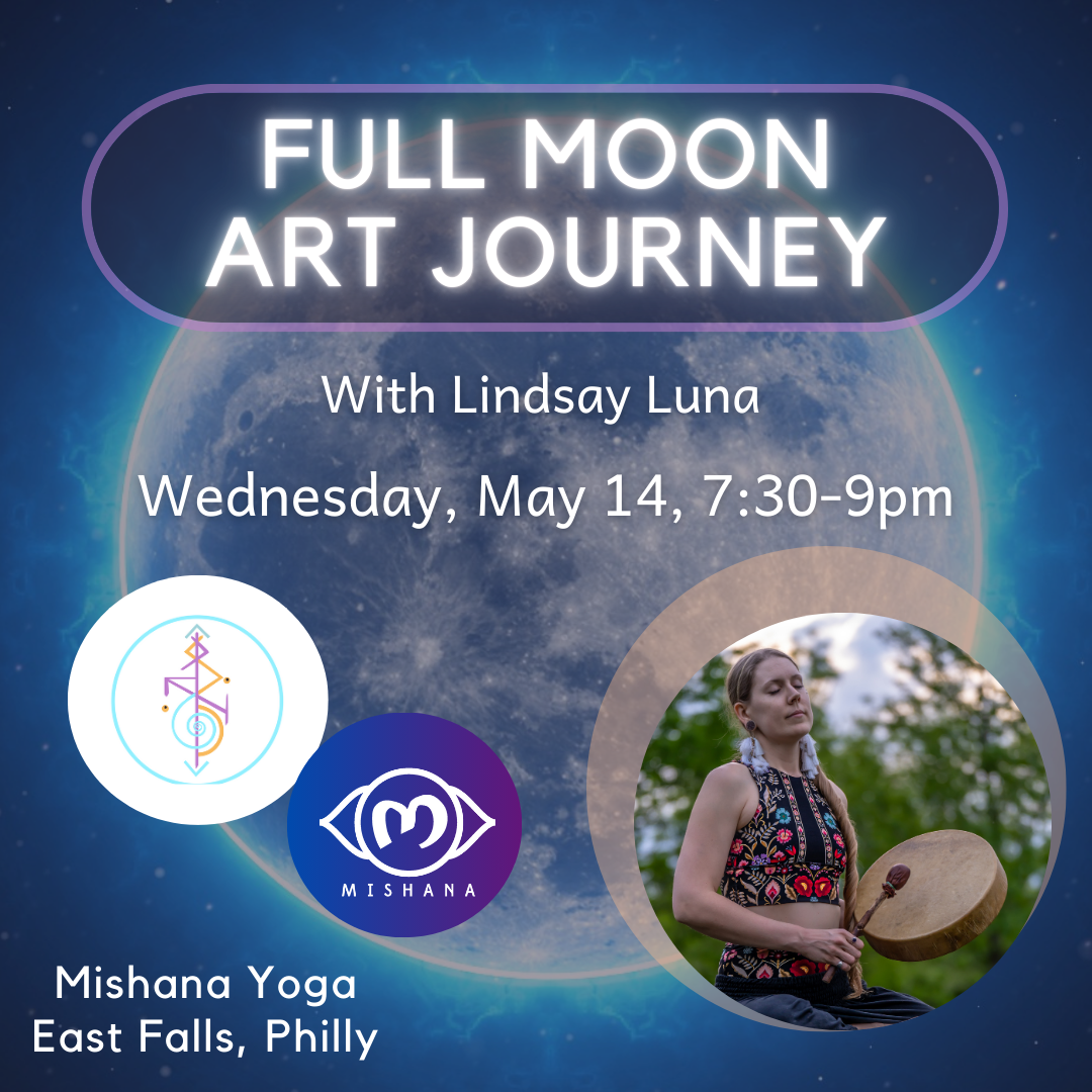 Full Moon Art Journey