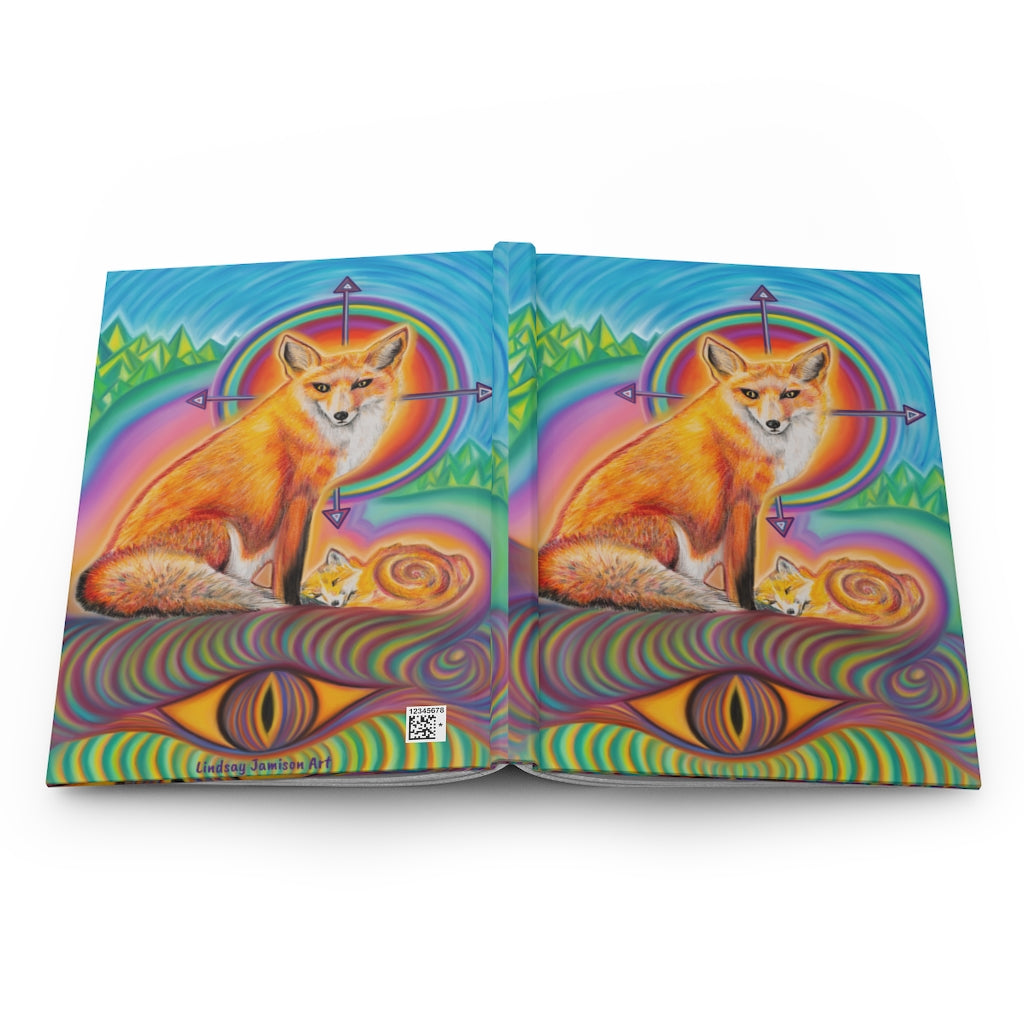 "Fox Medicine" Hardcover Journal