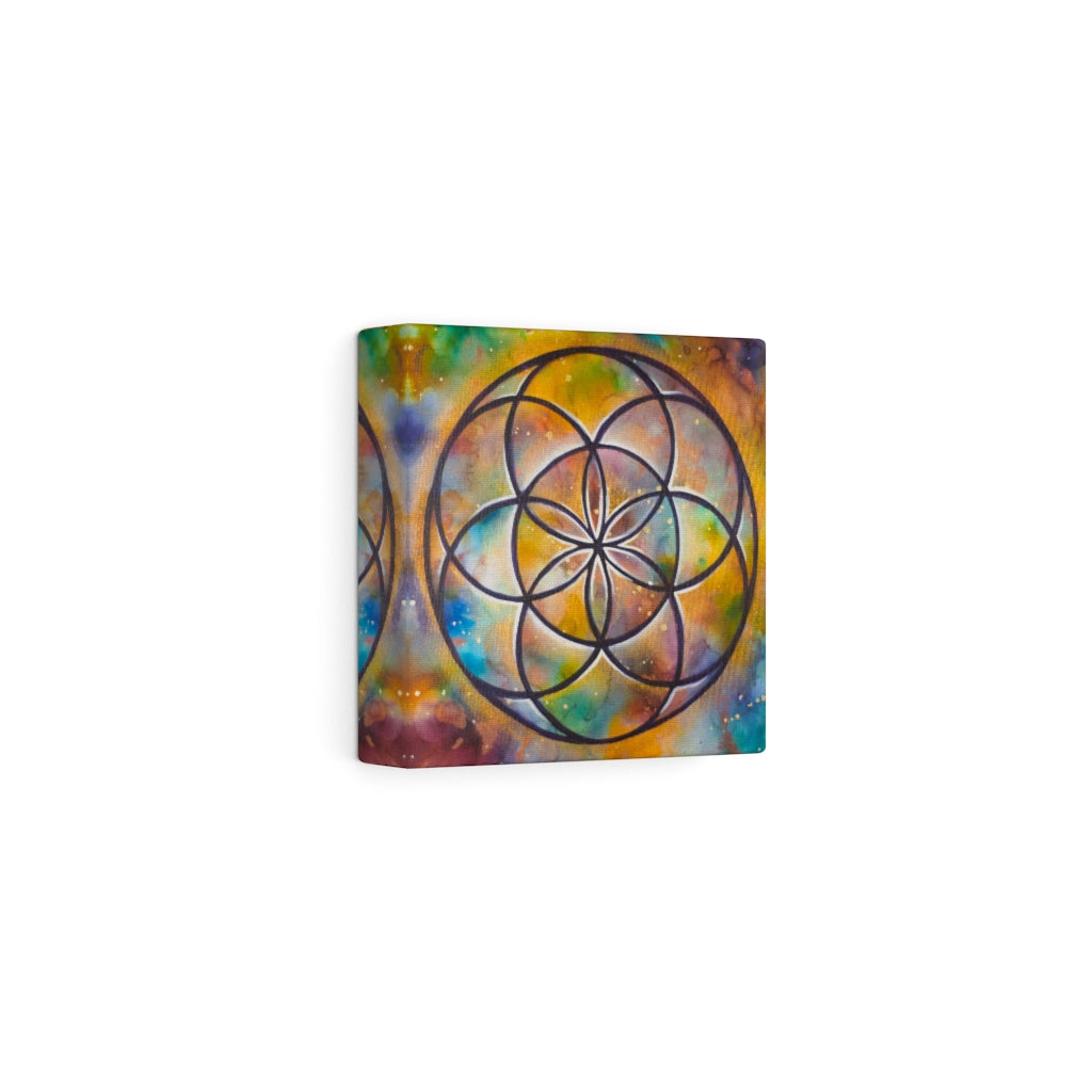 "Galactic Seed of Life" Canvas Print