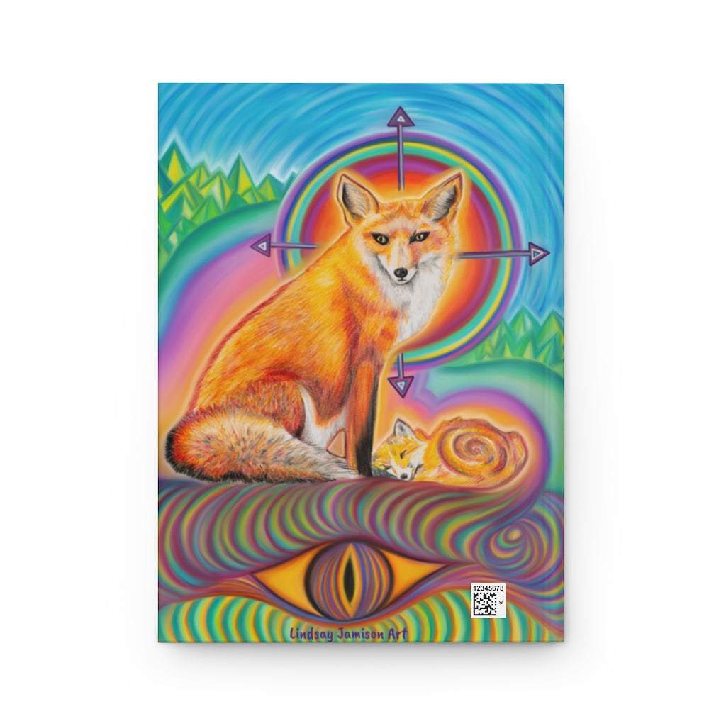 "Fox Medicine" Hardcover Journal