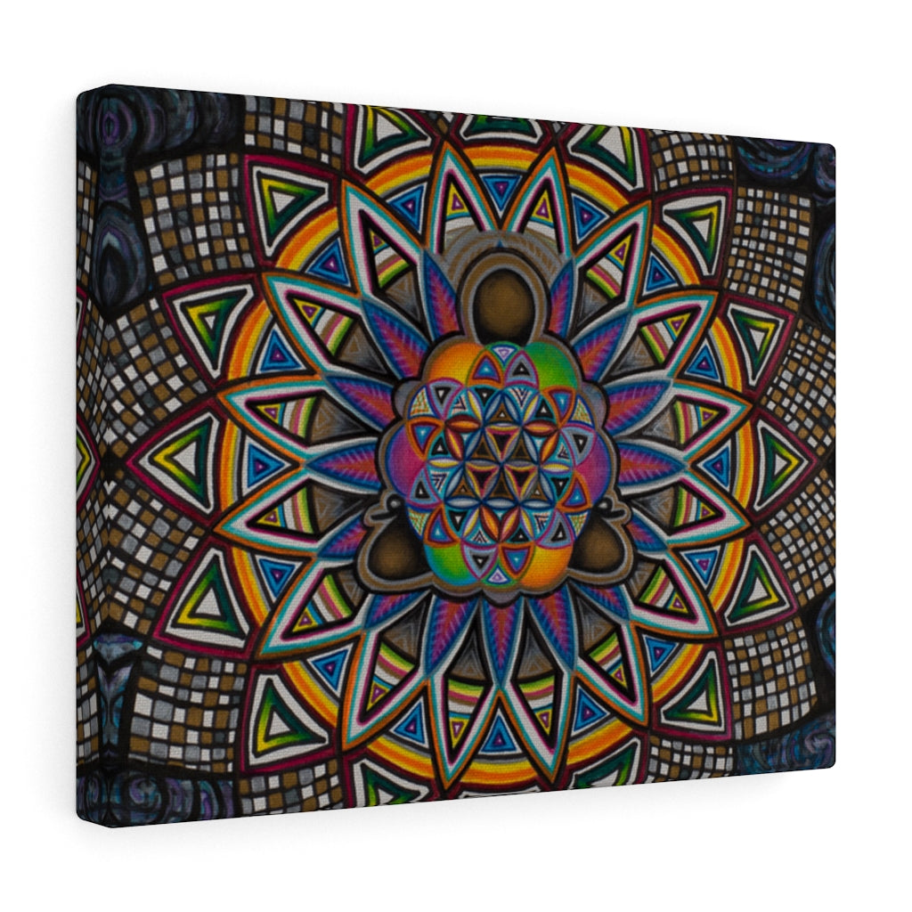 "Kaleidoscope of Consciousness" Canvas Print