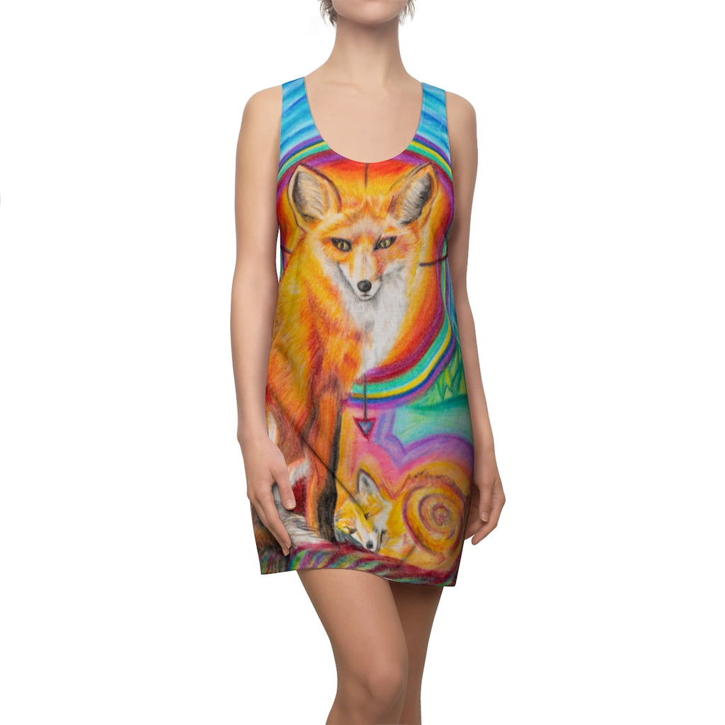 Fox Racerback Dress