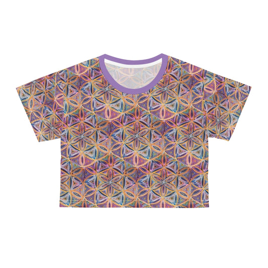 Particles Crop Tee