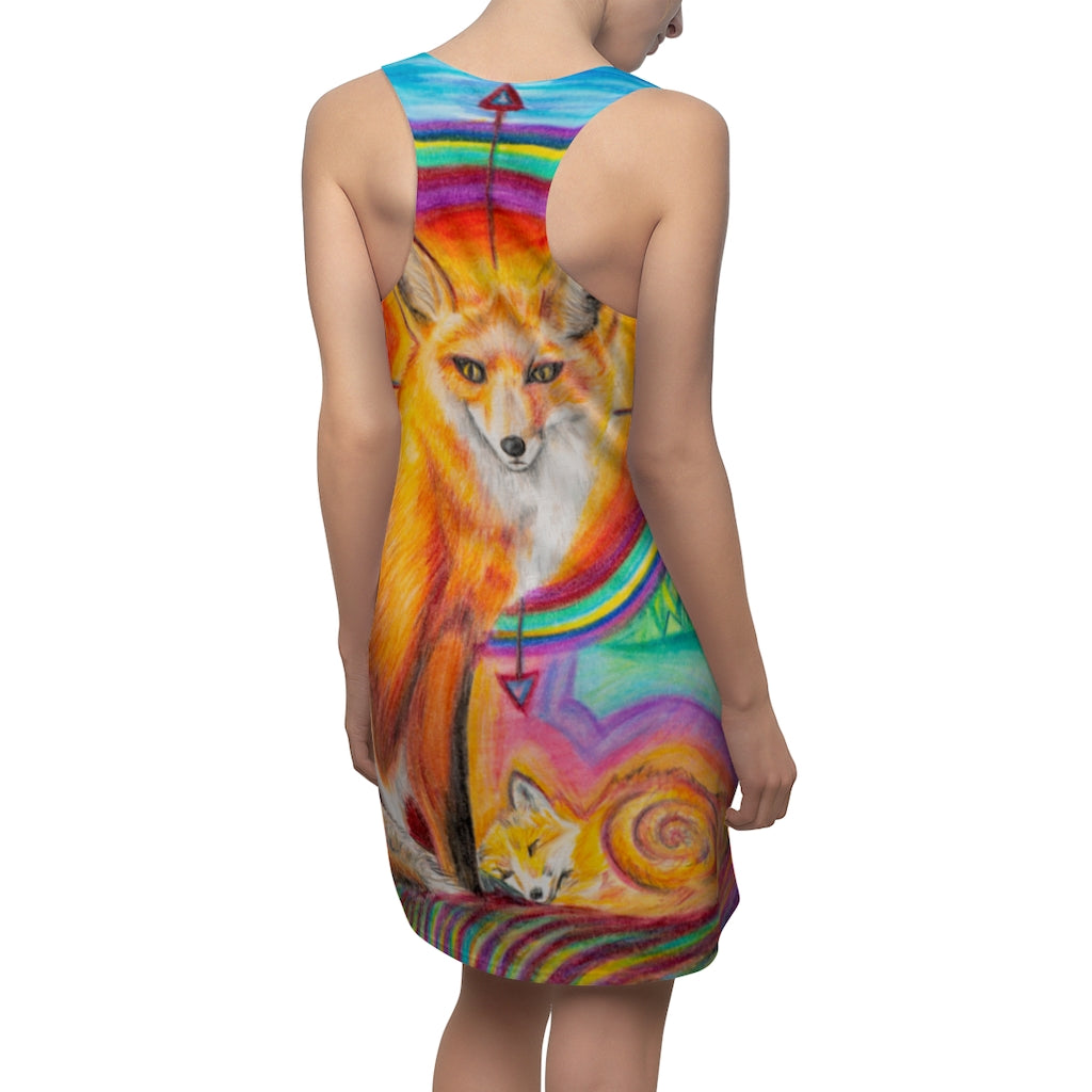 Fox Racerback Dress