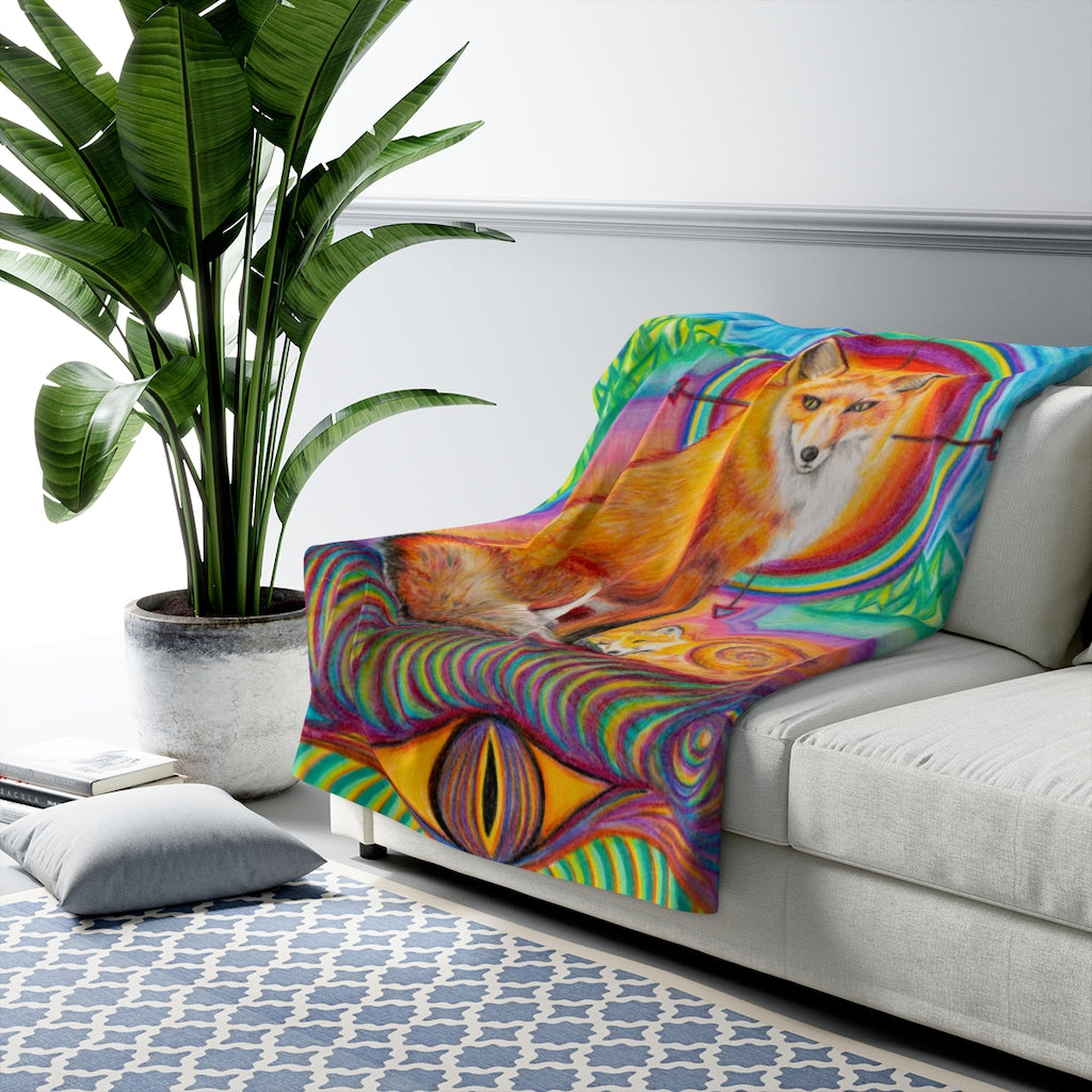"Fox Medicine" Blanket