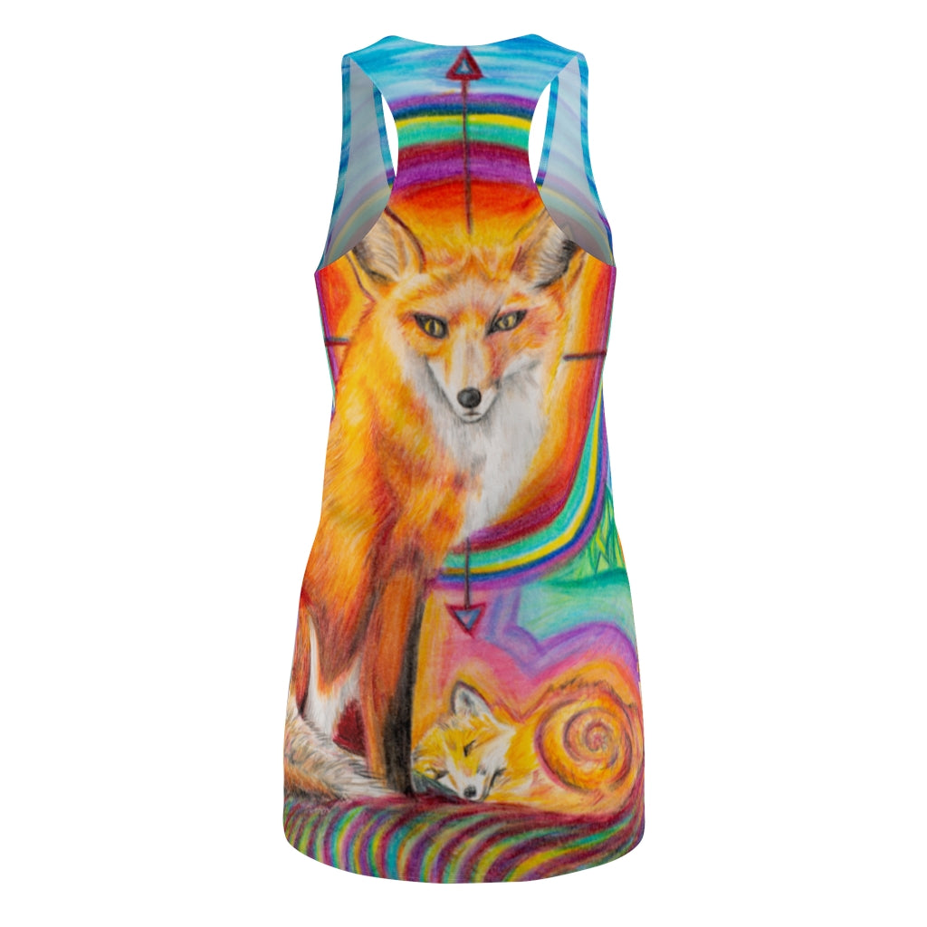 Fox Racerback Dress