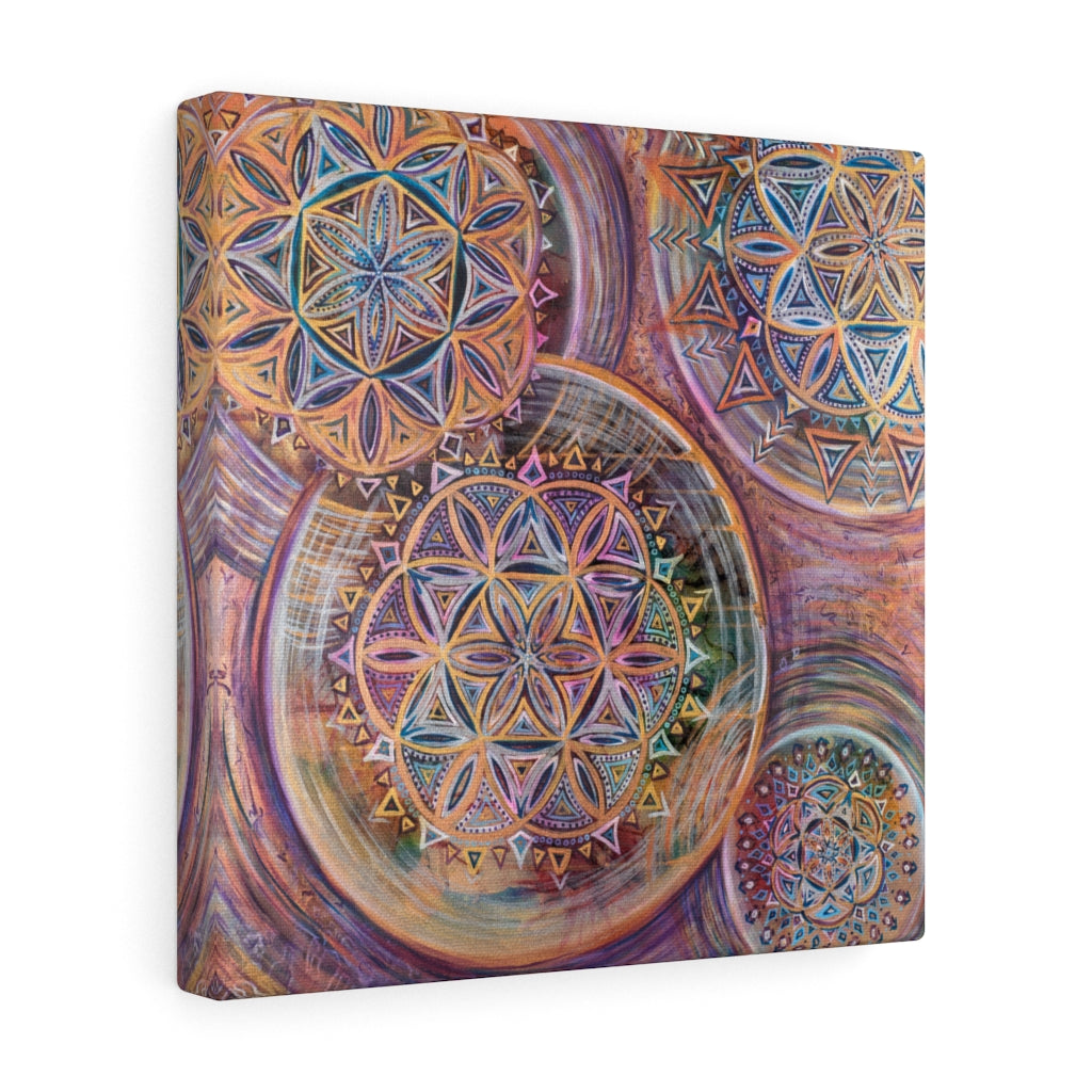 "Particles of Illumination" Canvas Print