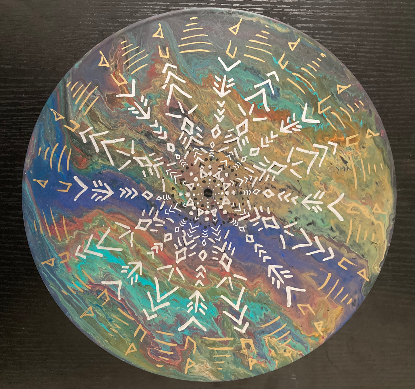 Vinyl Mandala