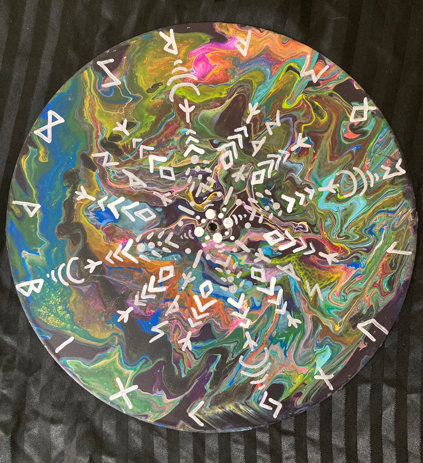 Vinyl Mandala