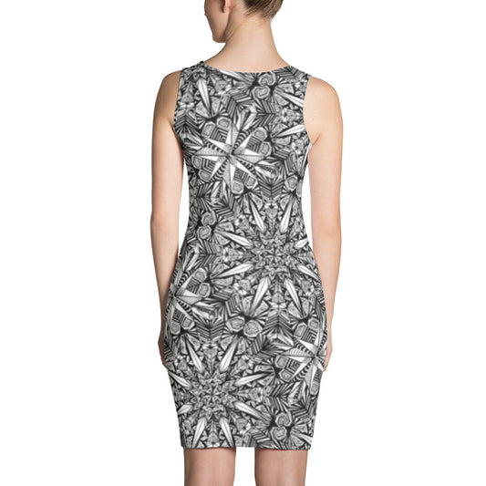 Black & White Mandala Dress