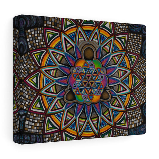 "Kaleidoscope of Consciousness" Canvas Print