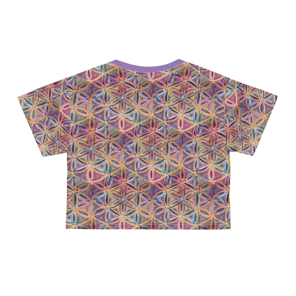 Particles Crop Tee