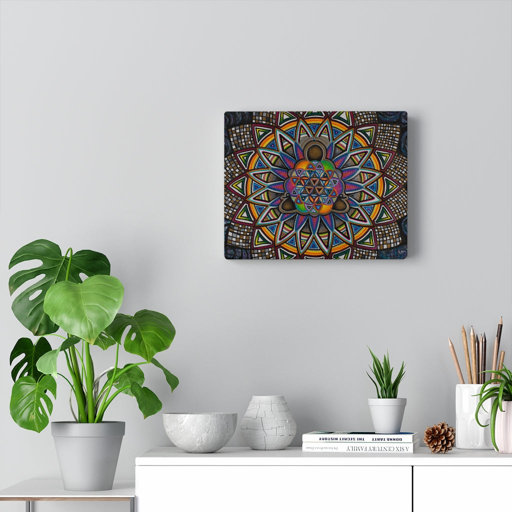 "Kaleidoscope of Consciousness" Canvas Print