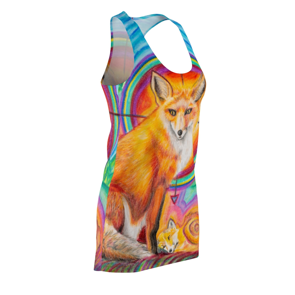 Fox Racerback Dress